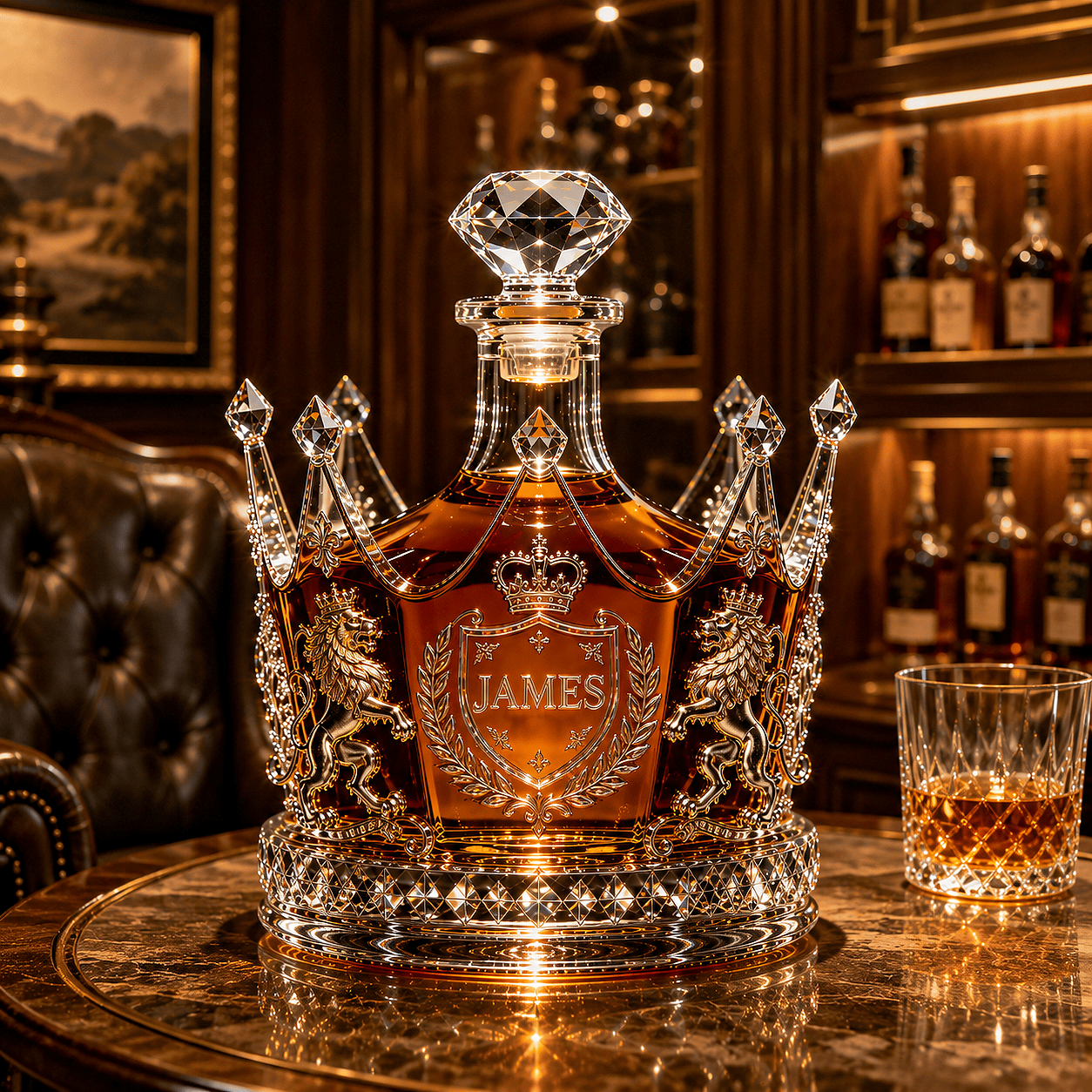 Crown Royal - Whisky Decanter