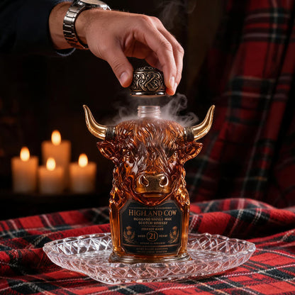 Highland Cow Edition - Whisky Decanter