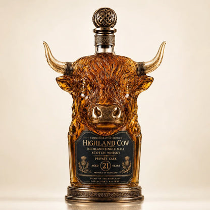 Highland Cow Edition - Whisky Decanter