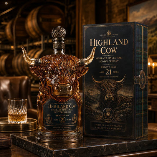 Highland Cow Edition - Whisky Decanter