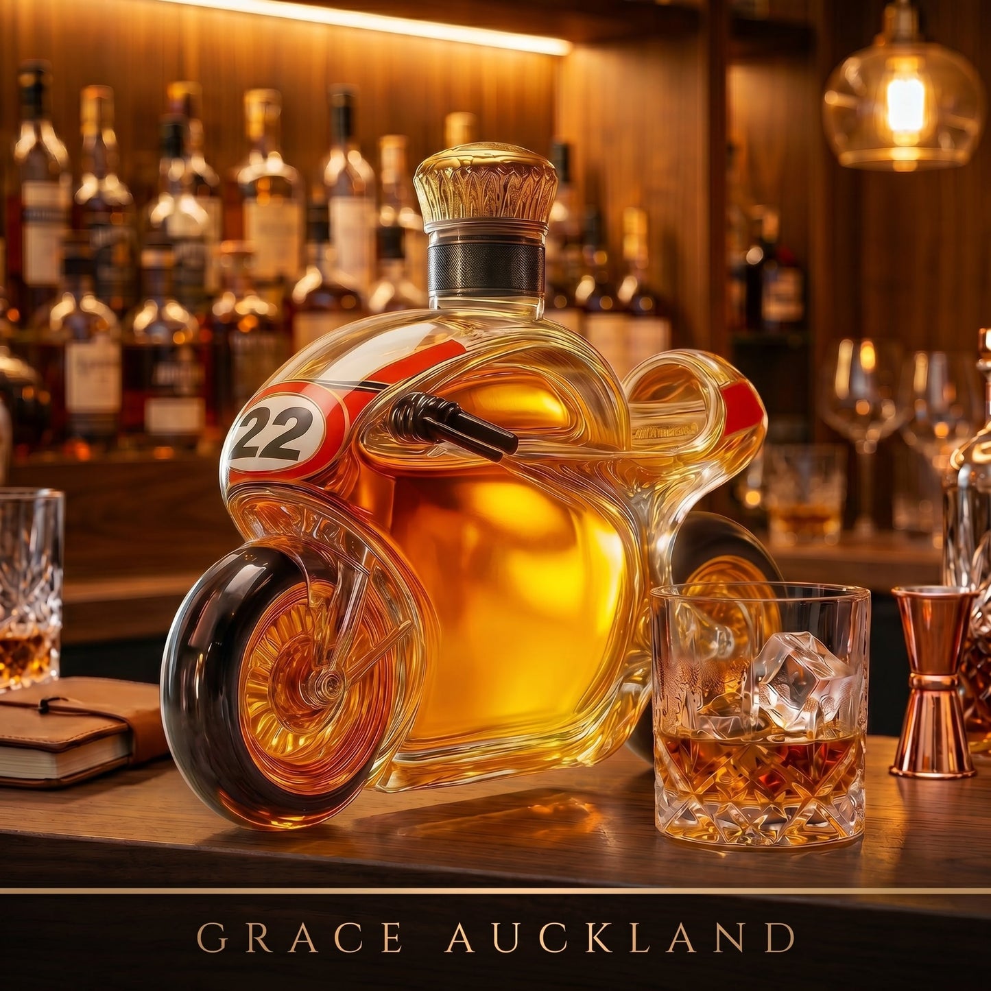 Moto Grand Prix Edition - Whisky Decanter