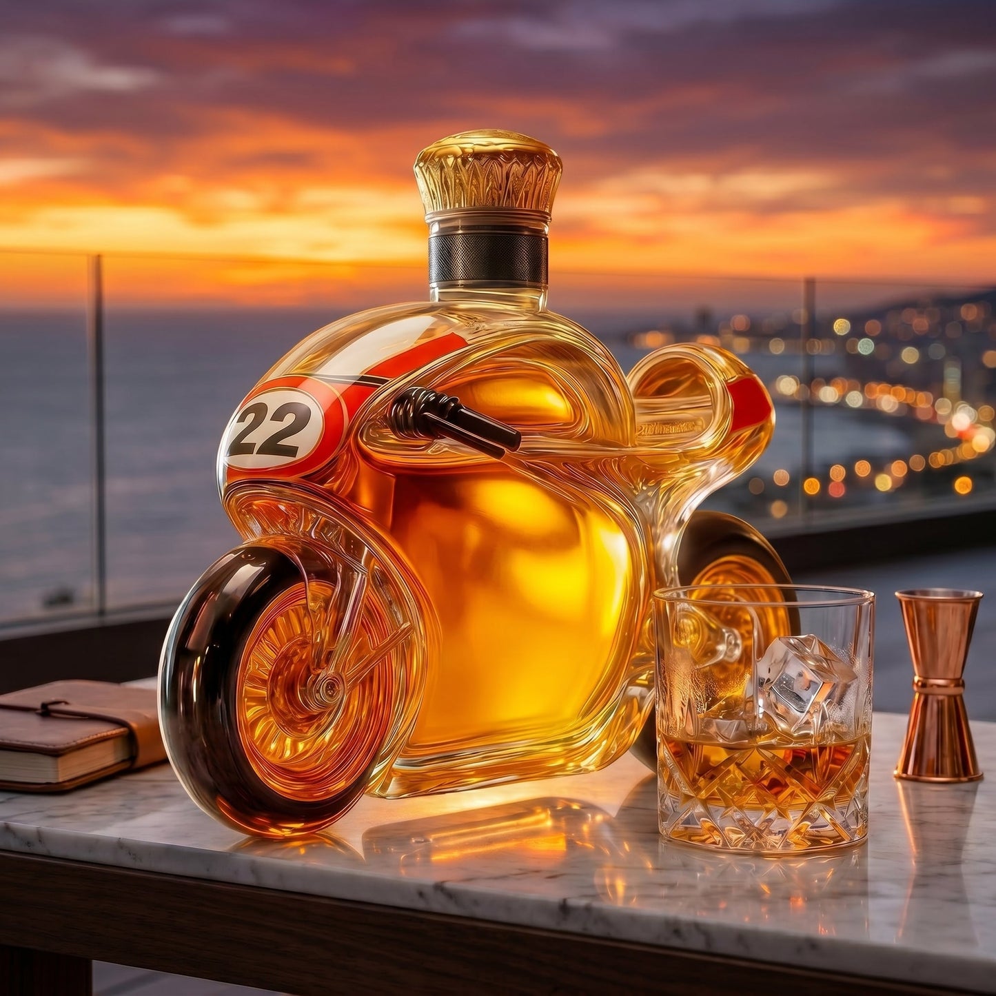 Moto Grand Prix Edition - Whisky Decanter